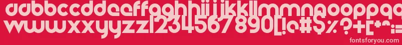 HelloAngelフォントについての詳細 フォントHelloAngel – 赤い背景にピンクのフォント
