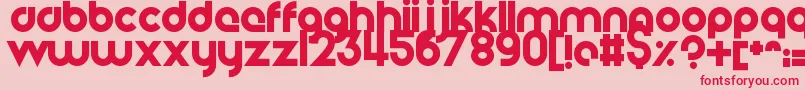 HelloAngelフォントについての詳細 フォントHelloAngel – ピンクの背景に赤い文字