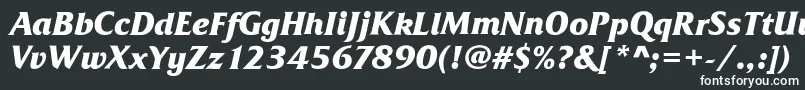FrizQuadrataBoldItalic Font – White Fonts