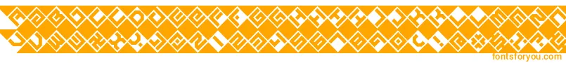 GrazeBrk Font – Orange Fonts on White Background