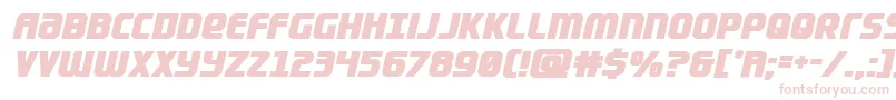 Lightsiderbold Font – Pink Fonts on White Background