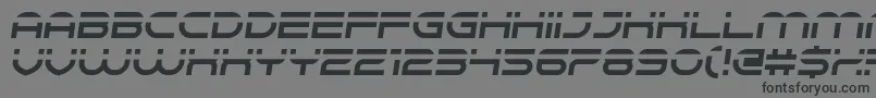 Fonte SpeedeasySpeedy – fontes pretas em um fundo cinza