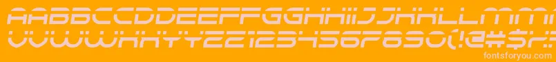 SpeedeasySpeedy Font – Pink Fonts on Orange Background