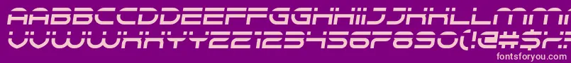 SpeedeasySpeedy Font – Pink Fonts on Purple Background