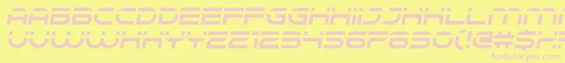 SpeedeasySpeedy Font – Pink Fonts on Yellow Background