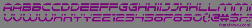 SpeedeasySpeedy-fontti – violetit fontit harmaalla taustalla