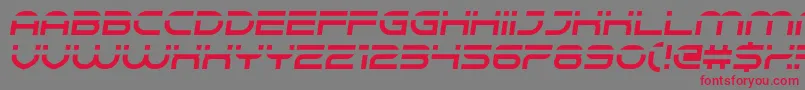 SpeedeasySpeedy Font – Red Fonts on Gray Background