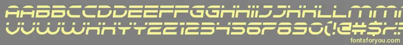 SpeedeasySpeedy Font – Yellow Fonts on Gray Background