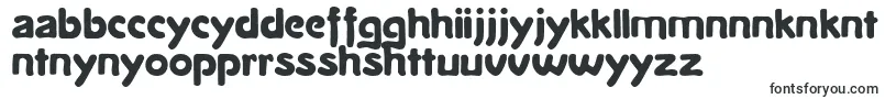 Шрифт La Negrita – руанда шрифты