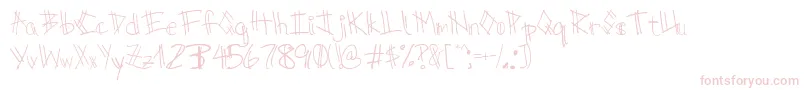 ScratchRegular Font – Pink Fonts