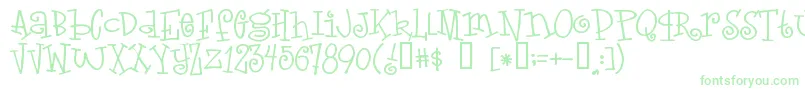 Loveletters Font – Green Fonts