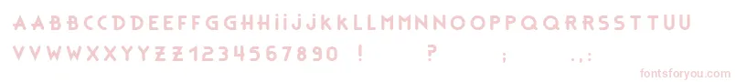 BonusBaseBc Font – Pink Fonts on White Background