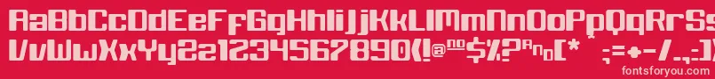 Lisätietoja Black Wolf-fontista Black Wolf-fontti – vaaleanpunaiset fontit punaisella taustalla
