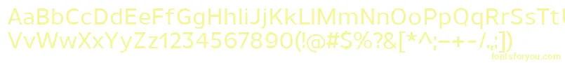 UnimanMedium Font – Yellow Fonts