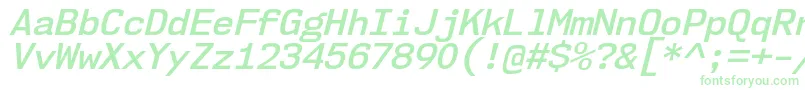 Nk57MonospaceNoSbIt Font – Green Fonts