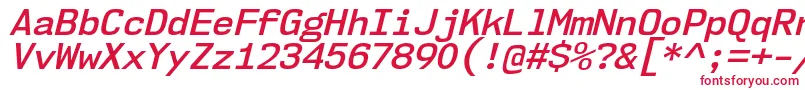 Nk57MonospaceNoSbIt Font – Red Fonts