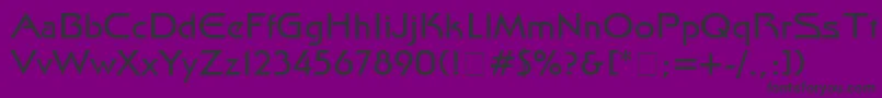 Finalnew Font – Black Fonts on Purple Background