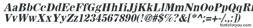 Шрифт SachemBoldOblique – высокие шрифты