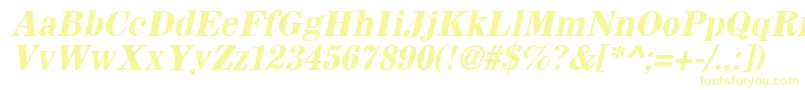 SachemBoldOblique Font – Yellow Fonts