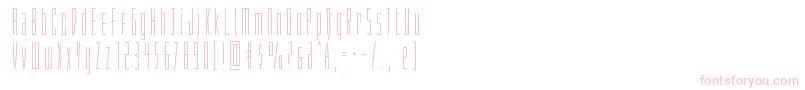 Phantacon Font – Pink Fonts on White Background