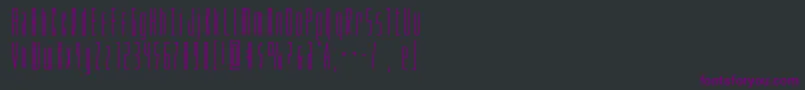 Phantacon Font – Purple Fonts on Black Background