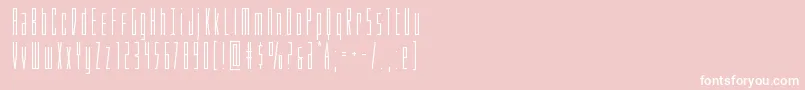 Phantacon Font – White Fonts on Pink Background