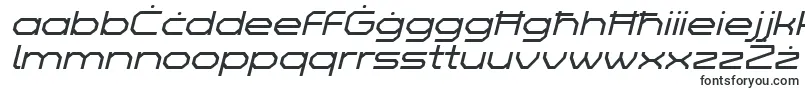 Czcionka ZeltaSixDemoLightItalic – maltańskie czcionki