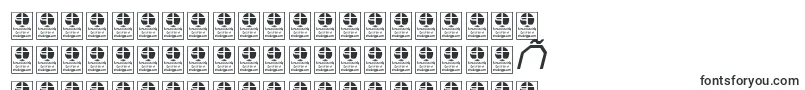 Fonte ZeltaSixDemoLightItalic – fontes mongóis