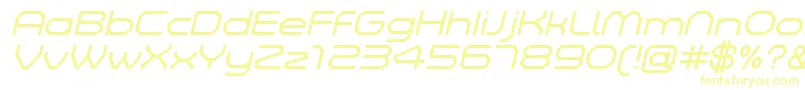ZeltaSixDemoLightItalic Font – Yellow Fonts