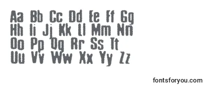 Обзор шрифта AcidRef