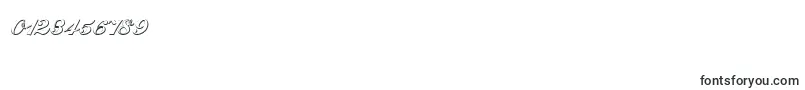 CantateBeveled-Schriftart – Schriften für Zahlen und Nummern