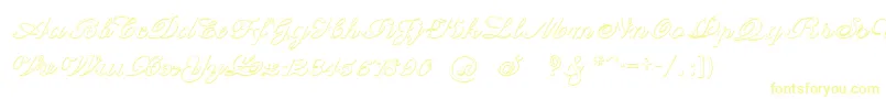 CantateBeveled Font – Yellow Fonts