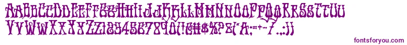 Instantzenbold-fontti – violetit fontit