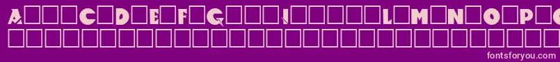 Más sobre la fuente Accelerator fuente Accelerator – Fuentes Rosadas Sobre Fondo Morado