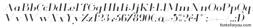 GlamorLightextendeditalic Font – Fonts for Linux