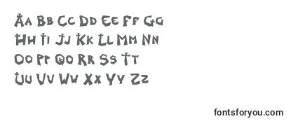 GraveDirt Font