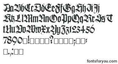 Killigrew font – gothic Fonts