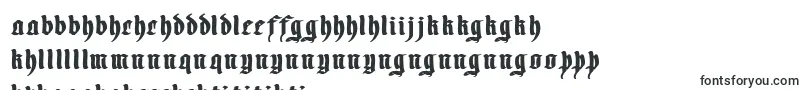 フォントTransylvania1 – セソト文字