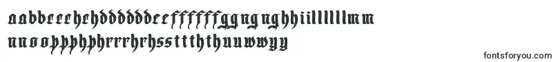 Шрифт Transylvania1 – валлийские шрифты
