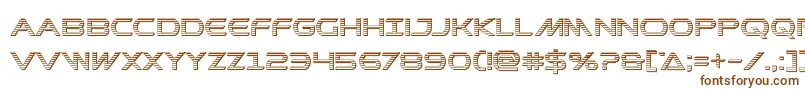 Czcionka Prometheanchrome – brązowe czcionki na białym tle