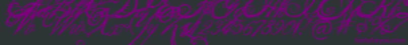 More about TheKingQueenFont Font TheKingQueenFont Font – Purple Fonts on Black Background