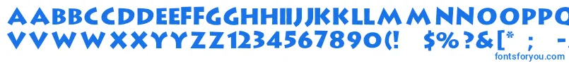 Saiba mais sobre a fonte StrongType Fonte StrongType – fontes azuis