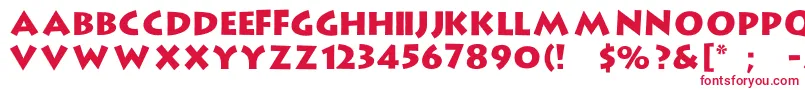 StrongType Font – Red Fonts