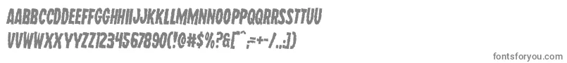 Wolfbrothersrotate2-Schriftart – Graue Schriften