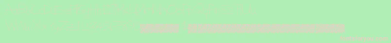 Magicstatus Font – Pink Fonts on Green Background