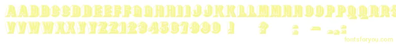 BangstonfatsplainNormal Font – Yellow Fonts