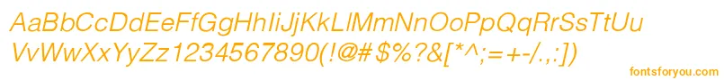 PartridgeLightLightItalic Font – Orange Fonts