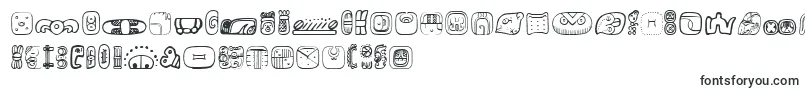 Шрифт MesoamericaDingsFour – бесплатные шрифты
