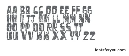 Обзор шрифта Vtksuntitled