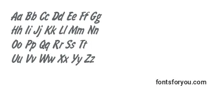 BrushtypeSemiboldItalic-fontti